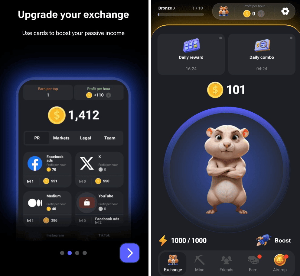 What Is Hamster Kombat? A Guide To The Tap-To-Earn Telegram Game