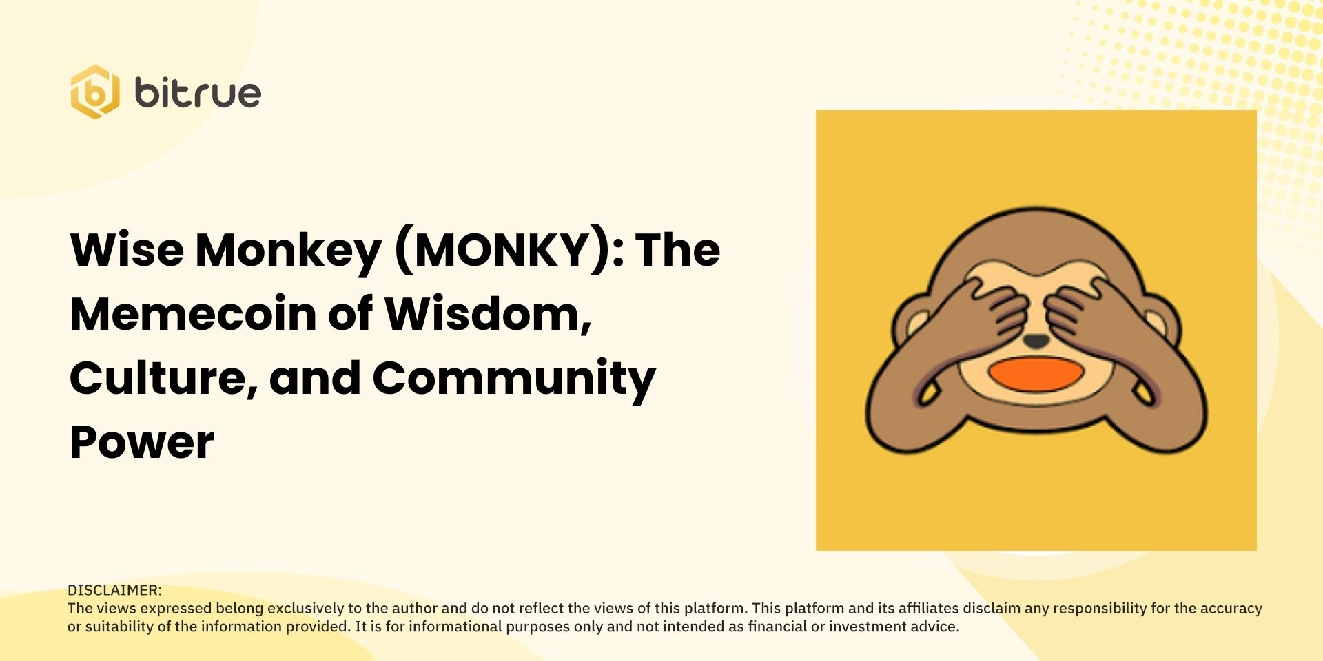 Wise Monkey (MONKY): The Memecoin of Wisdom, Culture, and Community Power