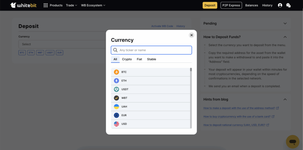 Beginners Guide on How to Use WhiteBIT Crypto Exchange