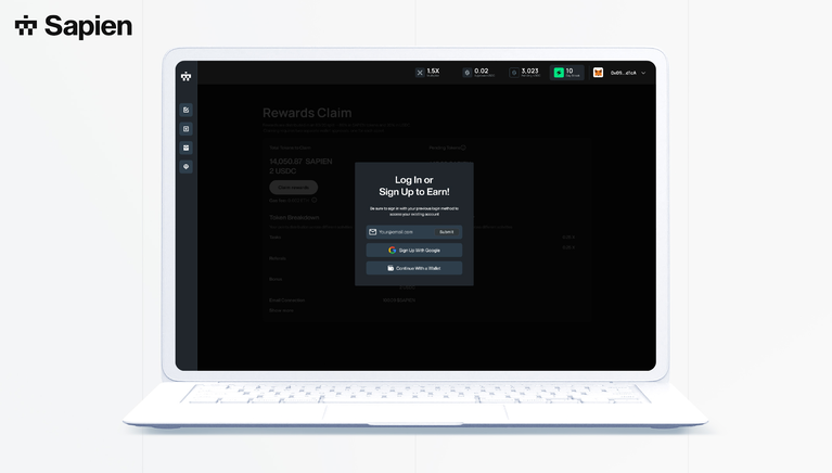 Sapien (SAPIEN): Decentralized Data Foundry for AI Training Sapien (SAPIEN): Decentralized Data Foundry for AI Training
