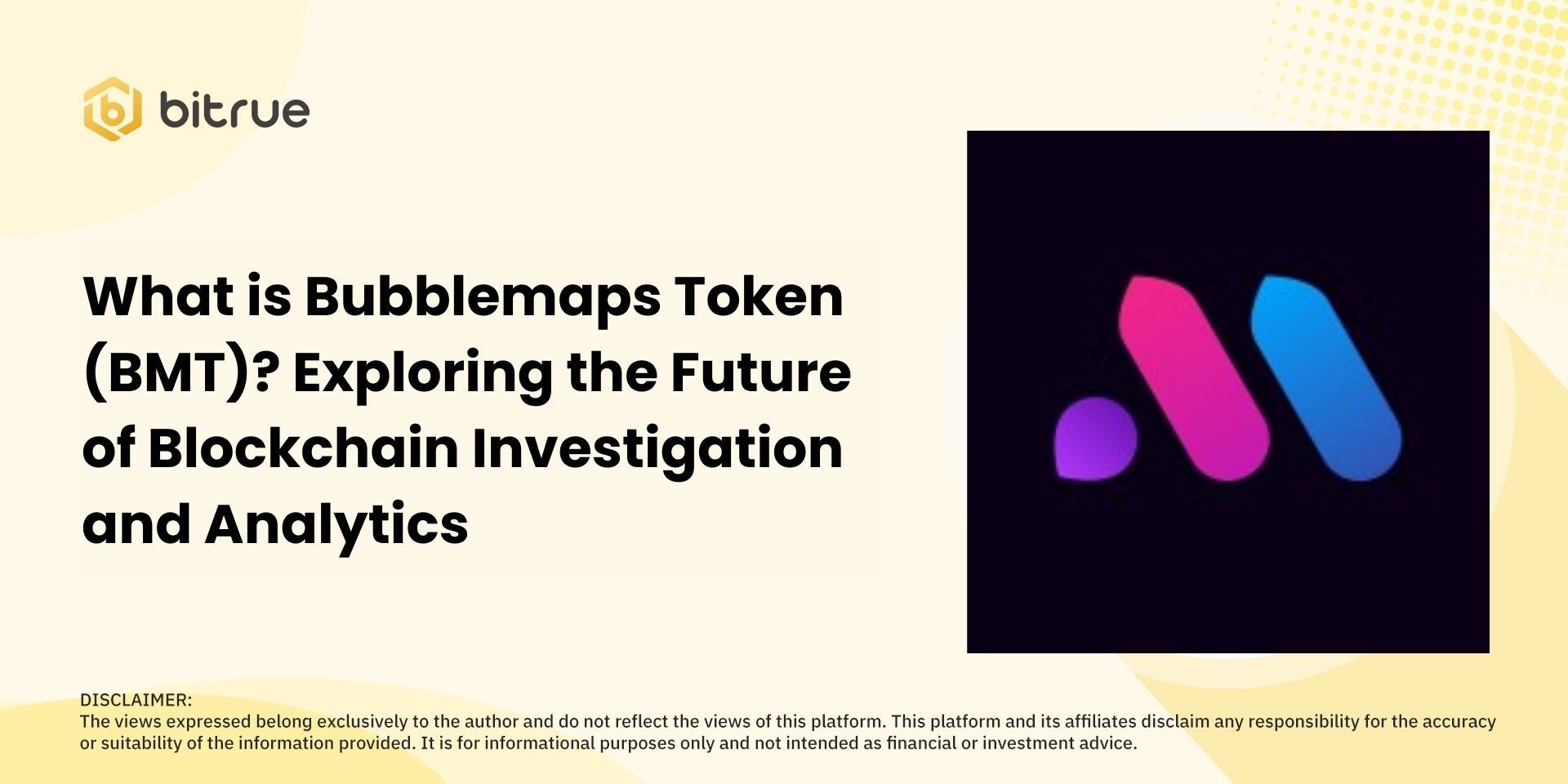 What is Bubblemaps Token (BMT)? Exploring the Future of Blockchain Investigation and Analytics
