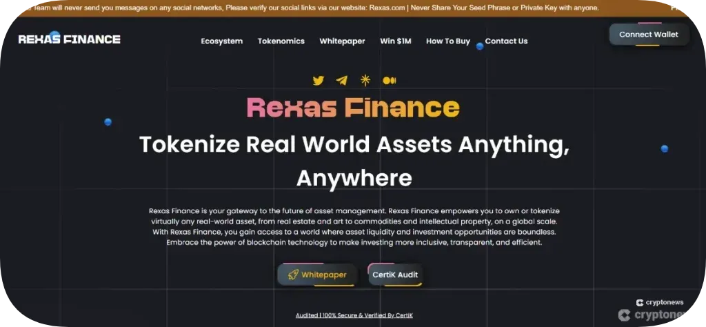 Rexas Finance Crypto Launch Date – When Did It Go Live?
