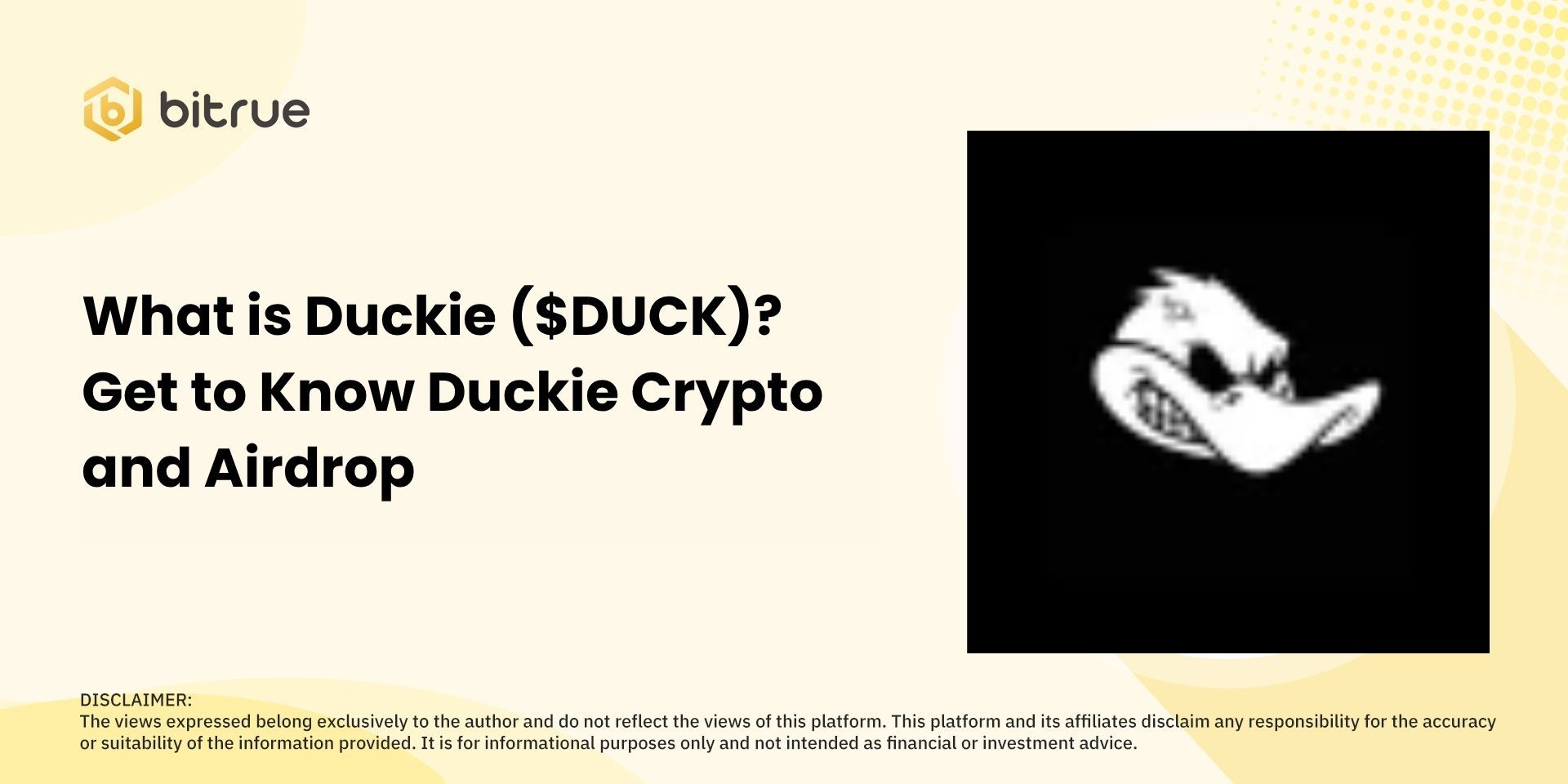 What is Duckie ($DUCK)? Get to Know Duckie Crypto and Airdrop
