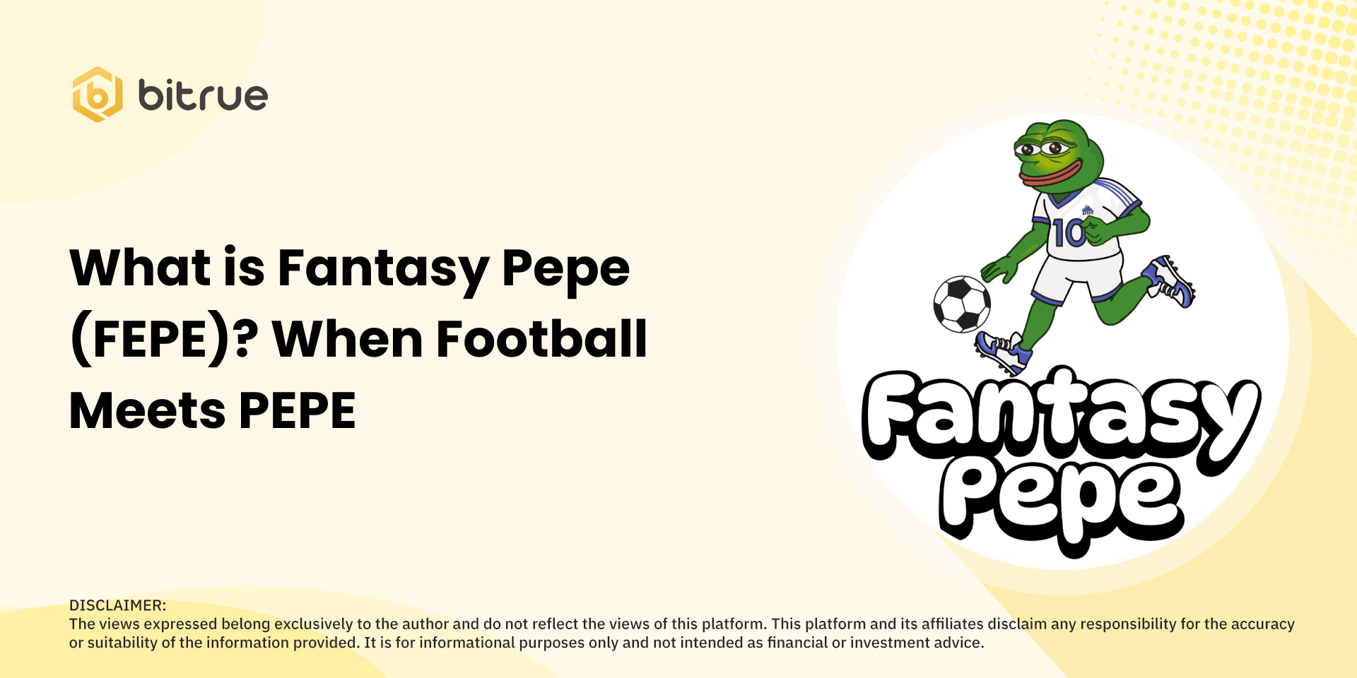 What is Fantasy Pepe (FEPE)? When Football Meets PEPE