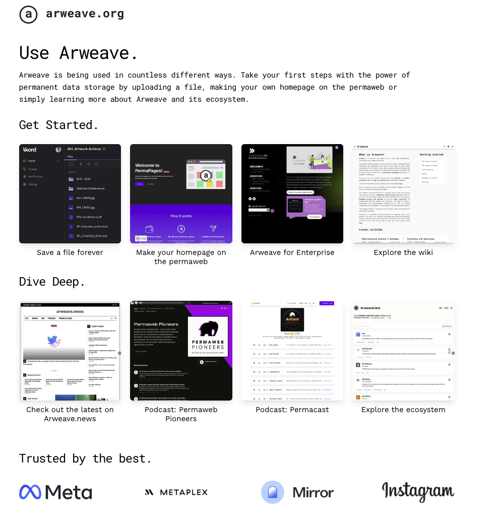 What is Arweave (AR)? The Decentralised File Storage Network
