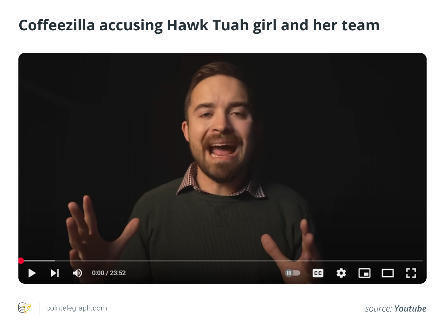 The rise and fall of Hawk Tuah: A case study in crypto scams