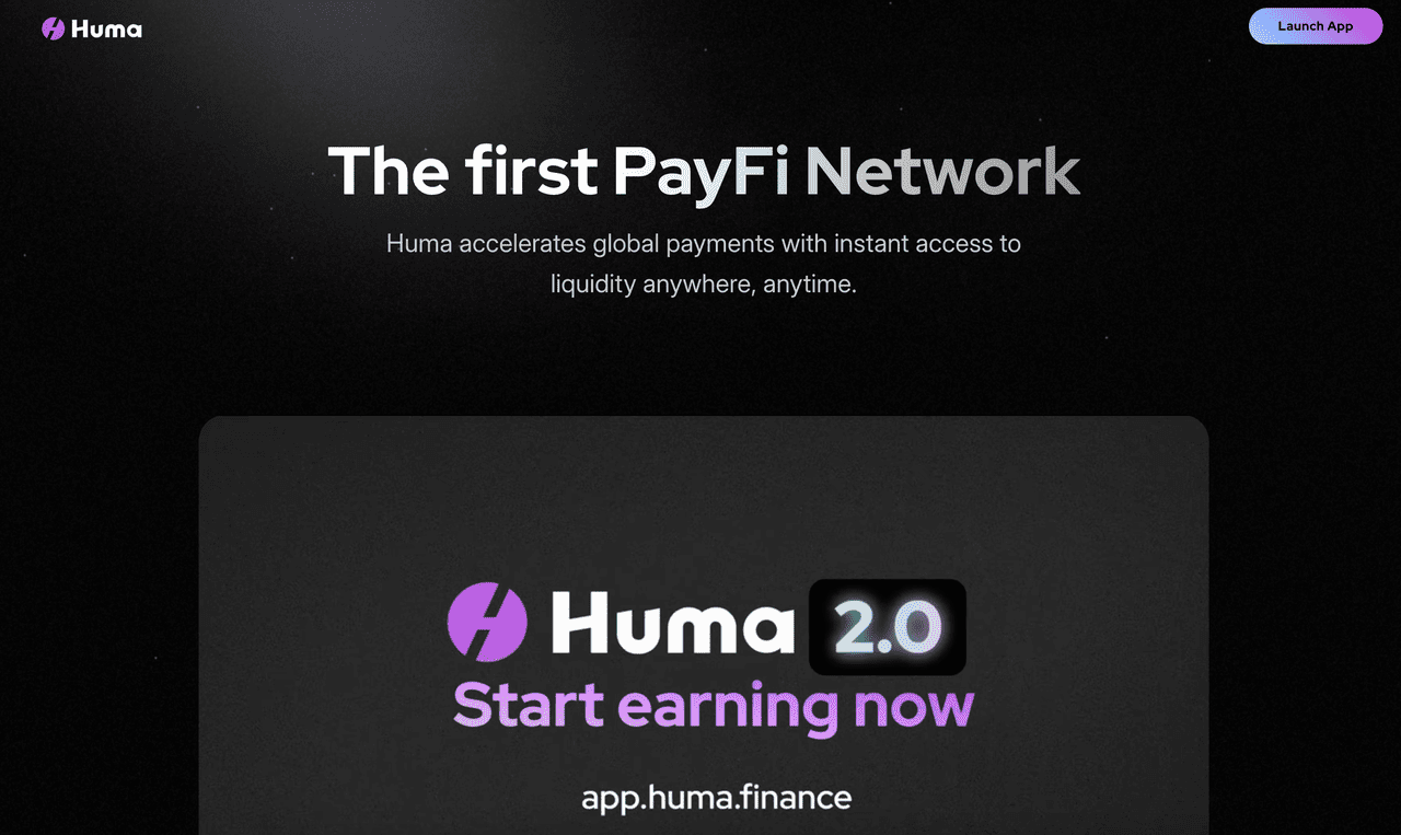 What Is Huma Finance? $HUMA Airdrop Guide and the Rise of PayFi on Solana