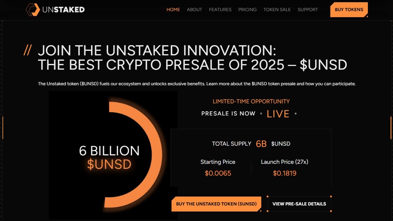 How to Buy Unstaked & $UNSD Price Prediction How to Buy Unstaked & $UNSD Price Prediction