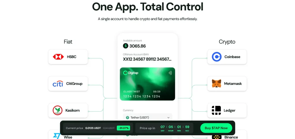 What Is Digitap ($TAP)? The Top Crypto Presale of 2025 Explained