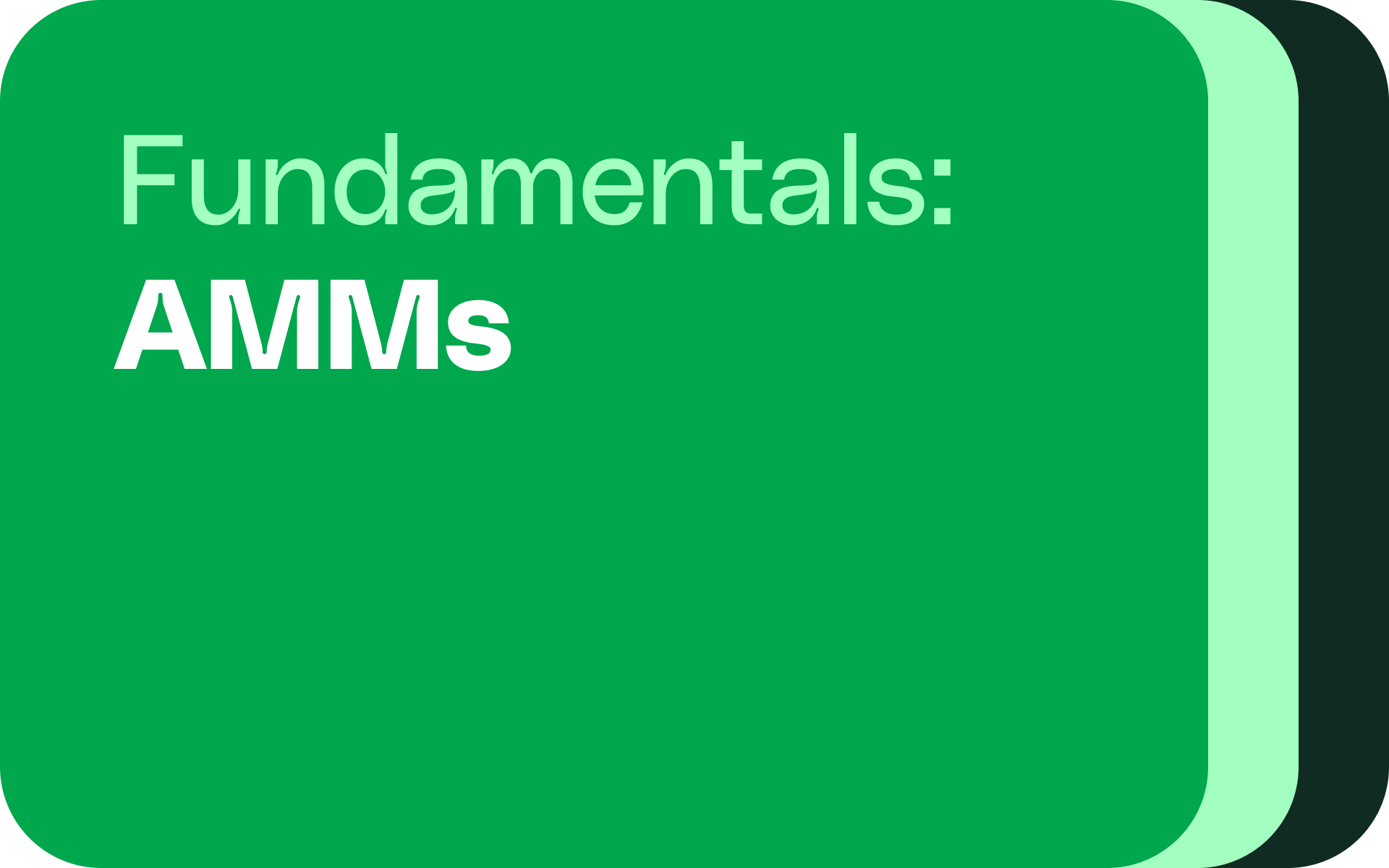 Fundamentals: What is an automated market maker (AMM)?