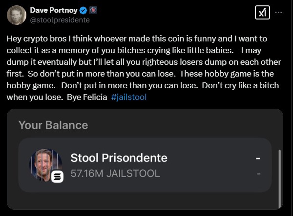 What is JAILSTOOL and Why is it up 37,000%? What is JAILSTOOL and Why is it up 37,000%?