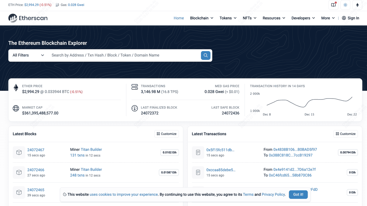 What Is Etherscan for the Ethereum Network? A Beginner's Guide