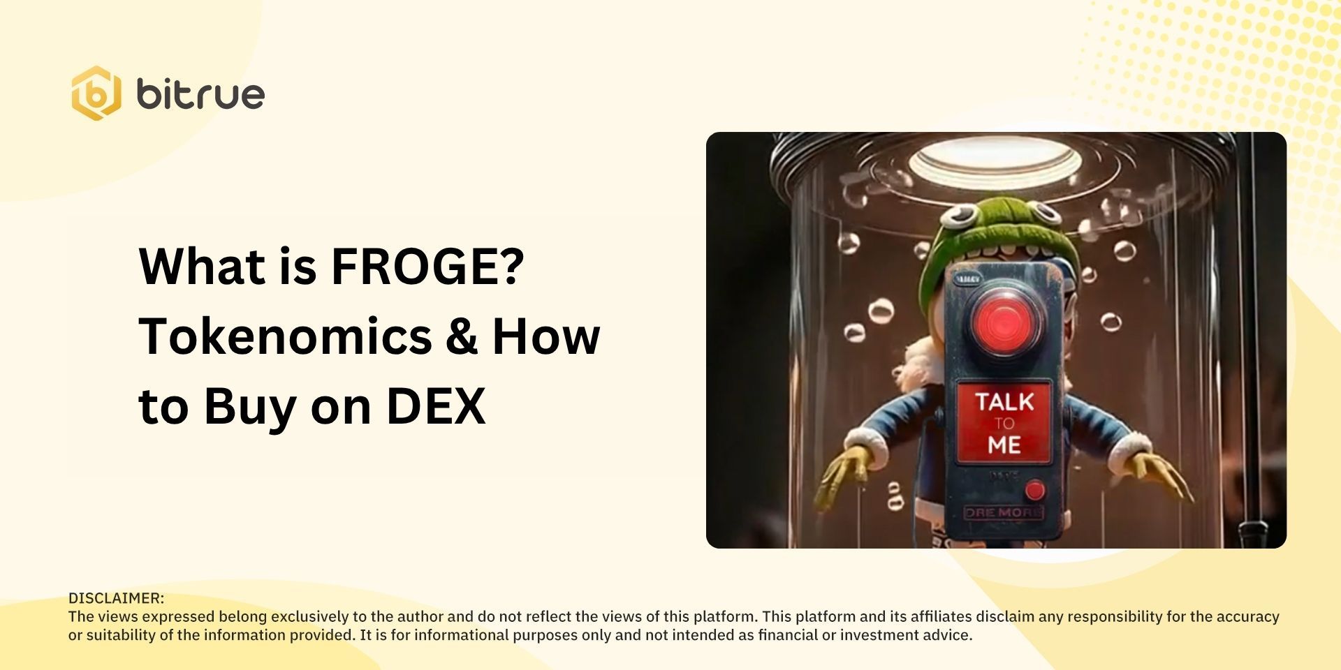 What is FROGE? Tokenomics and How to Buy on DEX