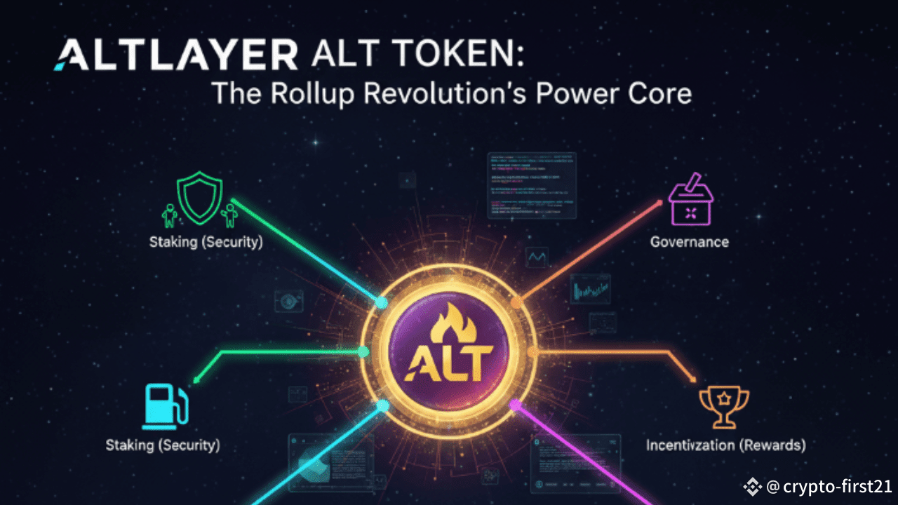 AltLayer (ALT) Token: The Rollup Revolution's Power Core
