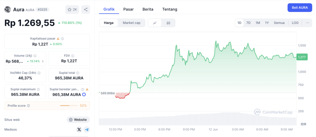 Apa Itu Aura (AURA)? Token Budaya yang Viral di Jaringan Solana