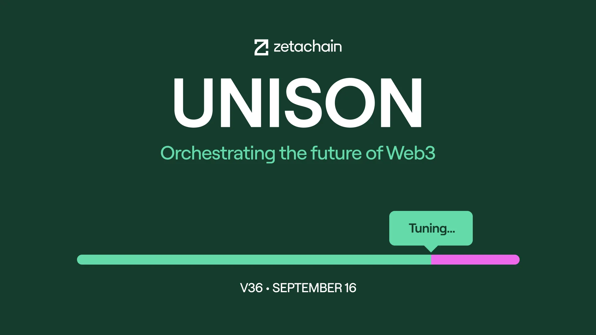 Coming Soon: UNISON — The ZetaChain Upgrade that Brings Web3 into Sync