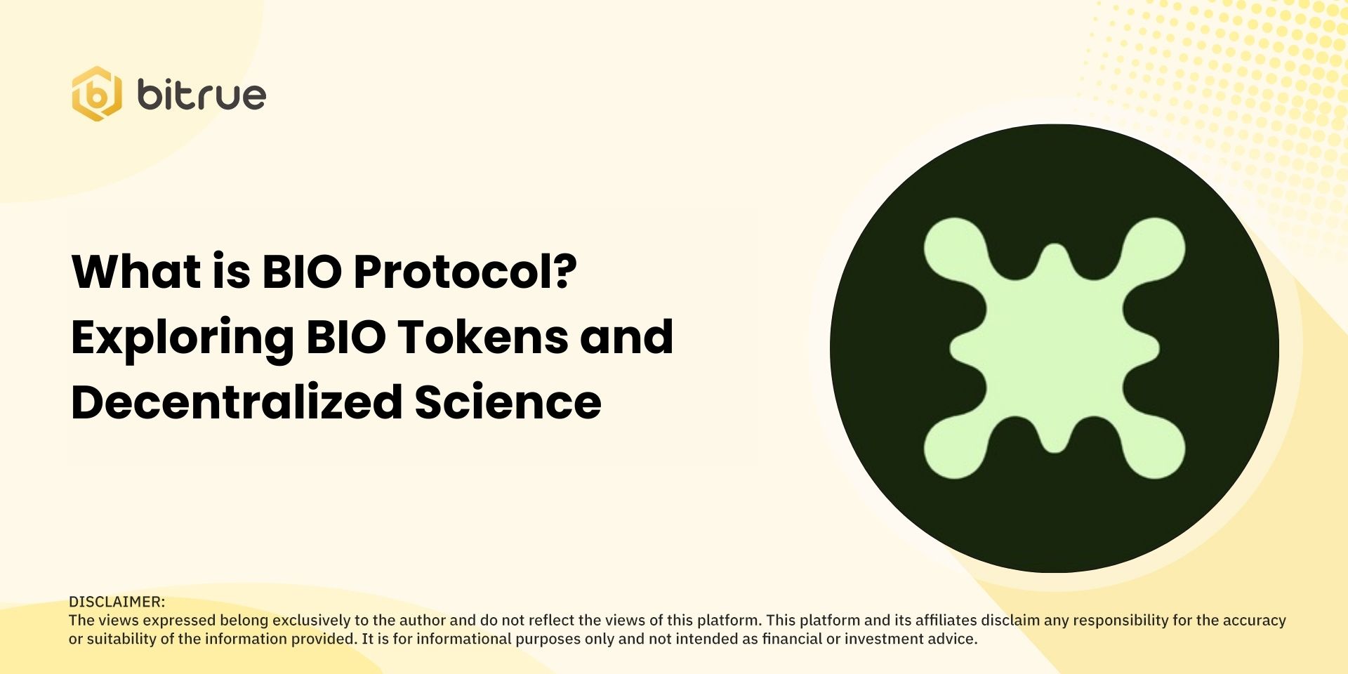 What is BIO Protocol? Exploring BIO Tokens and Decentralized Science