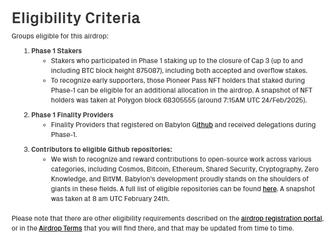 Babylon Airdrop Details: What Will Be BABY Token Price At Launch?