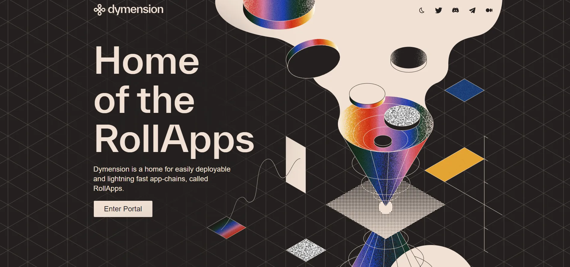 Dymension: powering a modular blockchain with RollApps