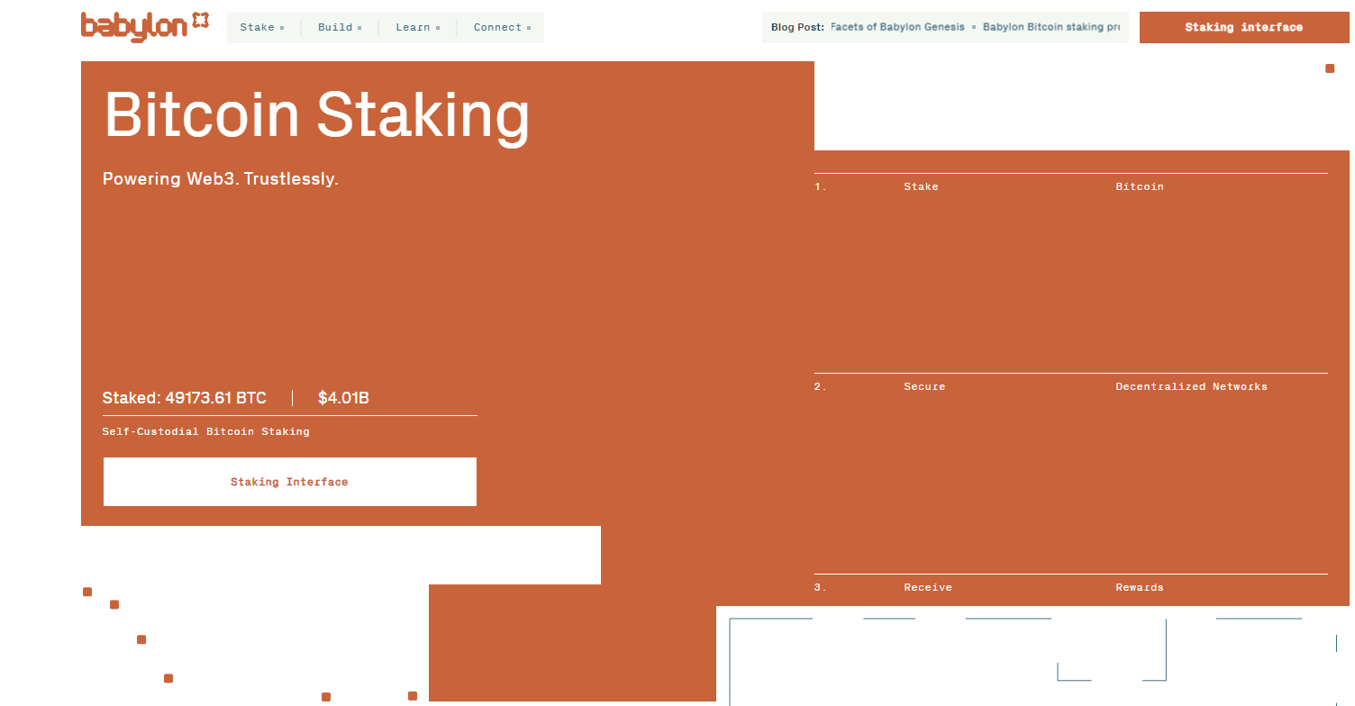 What is Babylon (BABY)? How to participate in receiving Airdrop rewards through Binance HODLer Airdrops