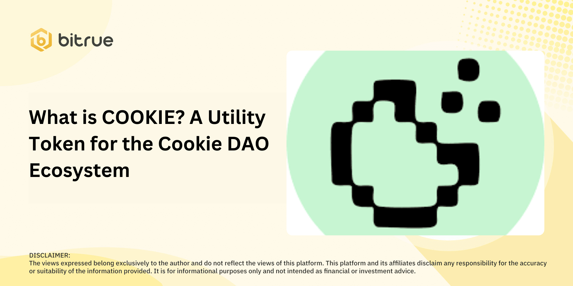 What is COOKIE? A Utility Token for the Cookie DAO Ecosystem