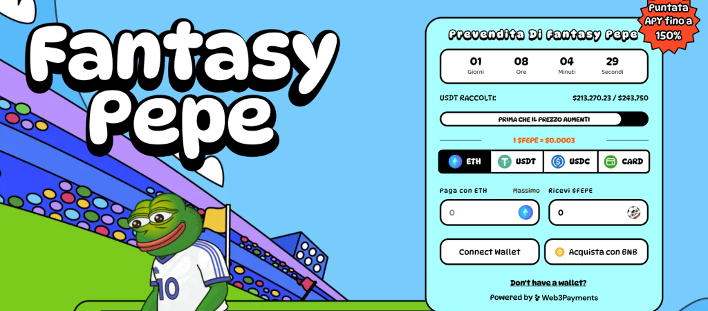 Come comprare FEPE: guida completa per iniziare con Fantasy Pepe