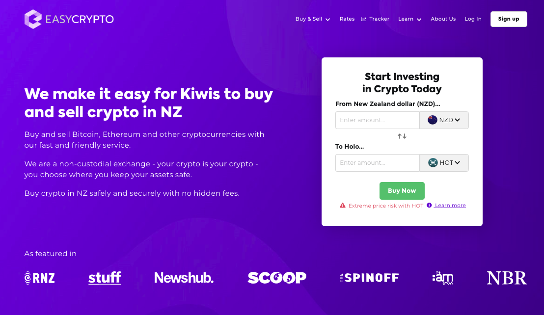 What is Holochain? How to Buy (HOT) in NZ?