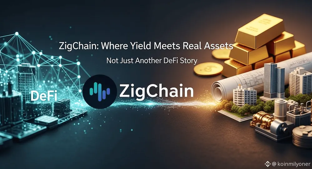 ZigChain: Where Real Yield Meets Real Assets  Not Just Another DeFi Story