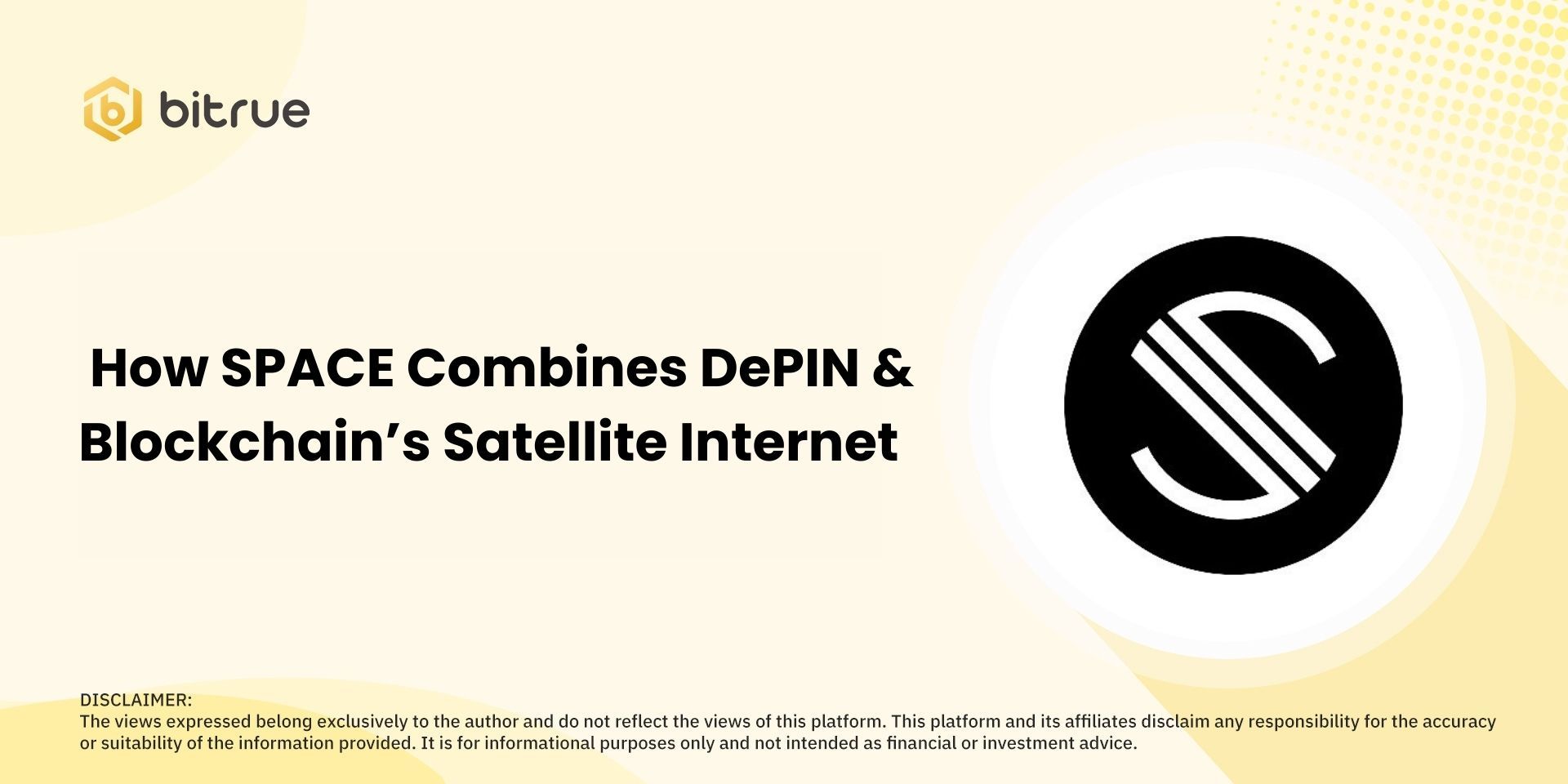 Spacecoin Explained: How SPACE Combines DePIN & Blockchain’s Satellite Internet