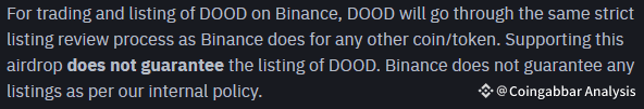 Why Is Doodles Price Dropping: Will $DOOD Binance Listing Help?