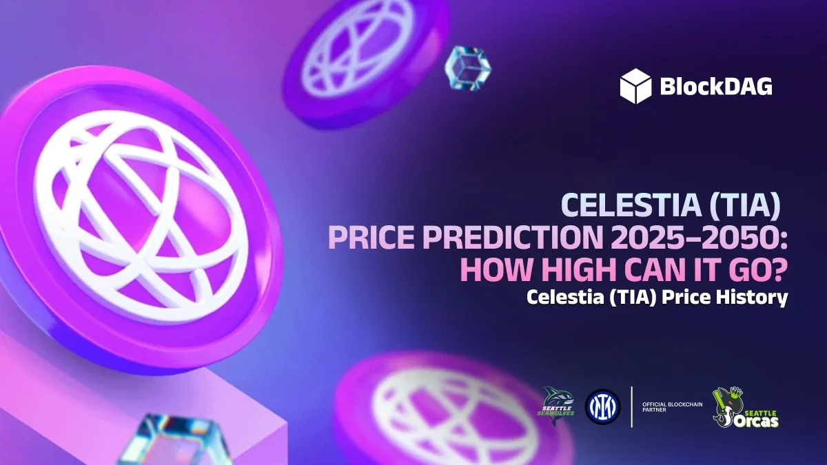 Celestia (TIA) Price Prediction 2025–2050: How High Can It Go?