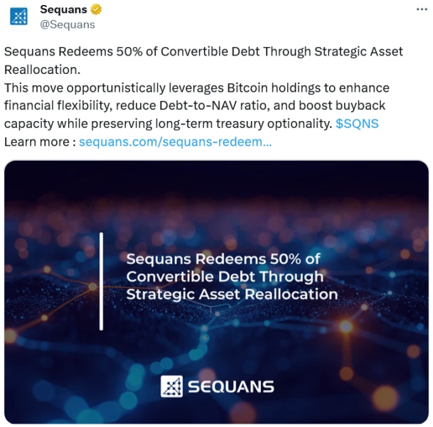 Sequans shares drop 16% after selling 970 Bitcoin to cut debt