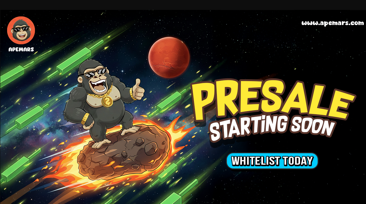 APEMARS New Crypto Coin Rallies, While Bitcoin and Stellar Sideline APEMARS New Crypto Coin Rallies, While Bitcoin and Stellar Sideline