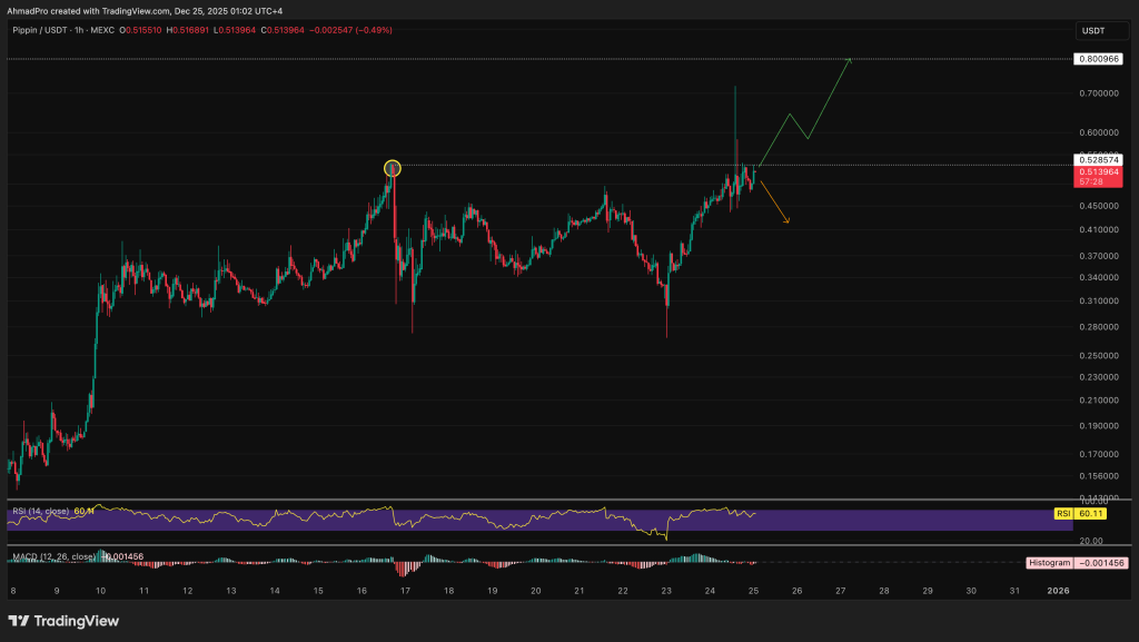Pippin Price Prediction: Can PIPPIN Reach <img.8 This Christmas, Or Is Another Crash Coming?