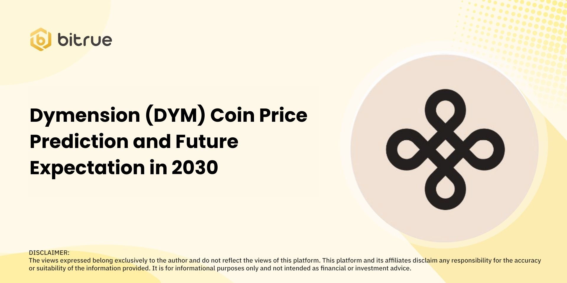 Dymension (DYM) Coin Price Prediction and Future Expectation in 2030