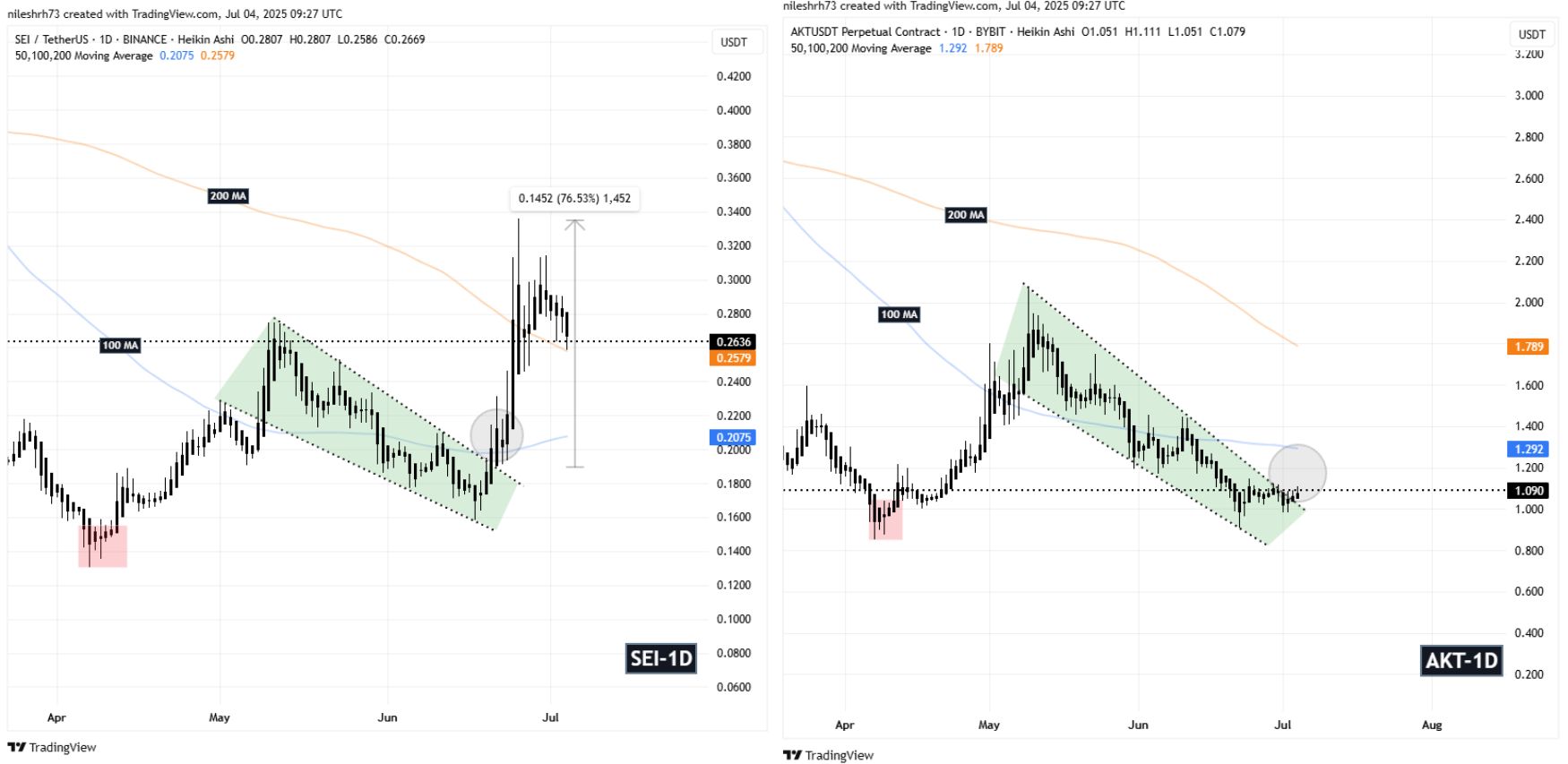 Akash Network (AKT) To Rebound? Key Emerging Fractal Signaling Potential Upside Move