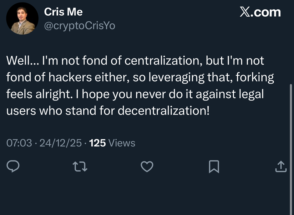 Gnosis Chain Hard Fork Recovers Funds but Sparks Decentralization Debate