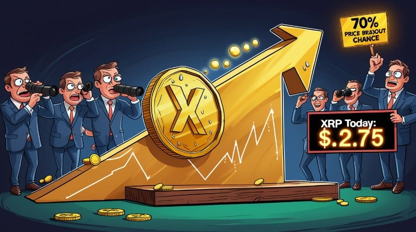 XRP Price Prediction: XRP Falling Wedge Pattern Signals Breakout Toward $2.95