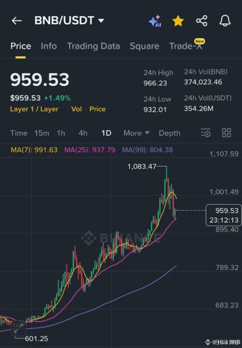Binance Coin Targets ,000 as Bulls Tighten Grip