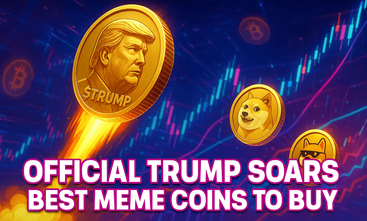 Official Trump Soars 40%, Accelerates Best Meme Coins like Maxi Doge