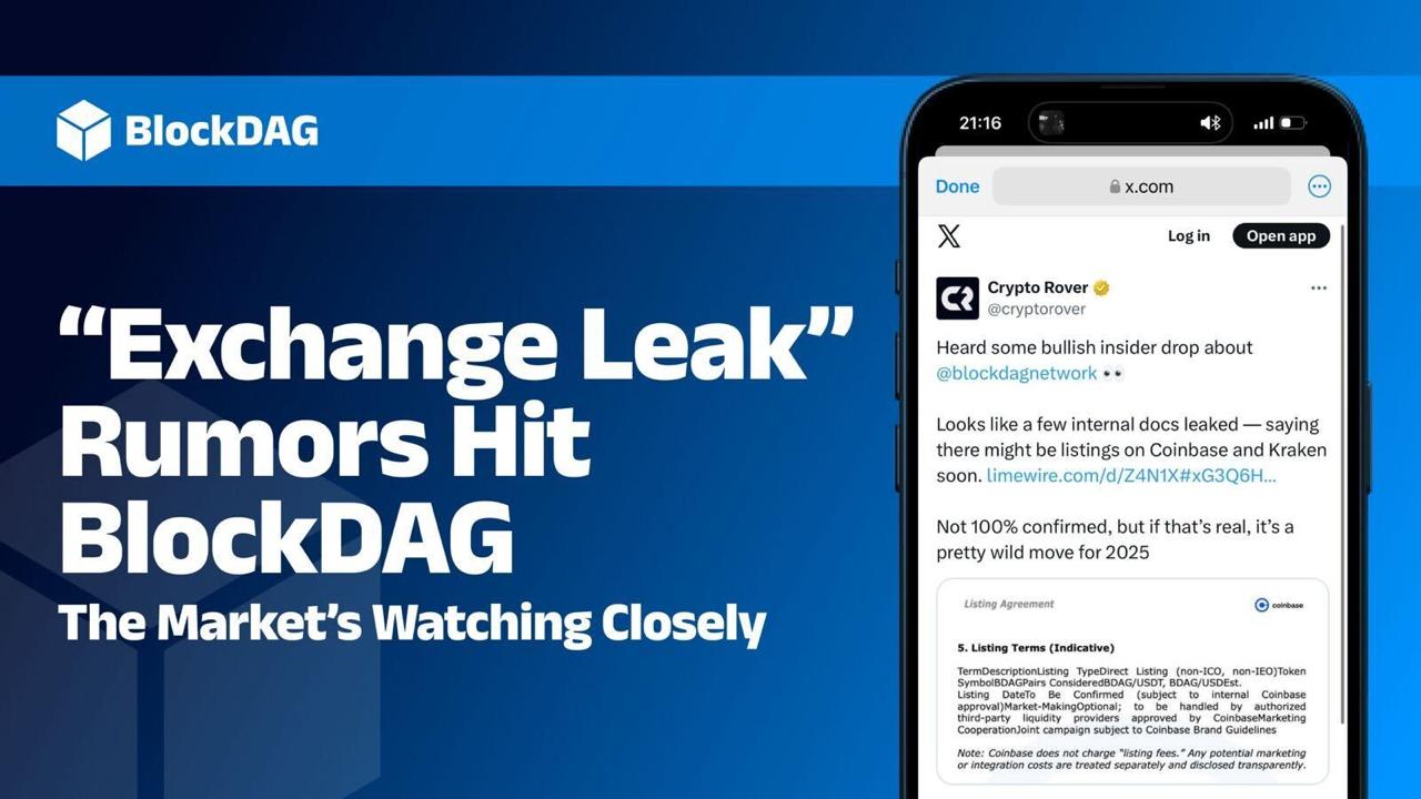 ATOM & BNB Struggle While BlockDAG’s Nearly $435M Presale & Exchange Leaks Signal Major Momentum in 2025