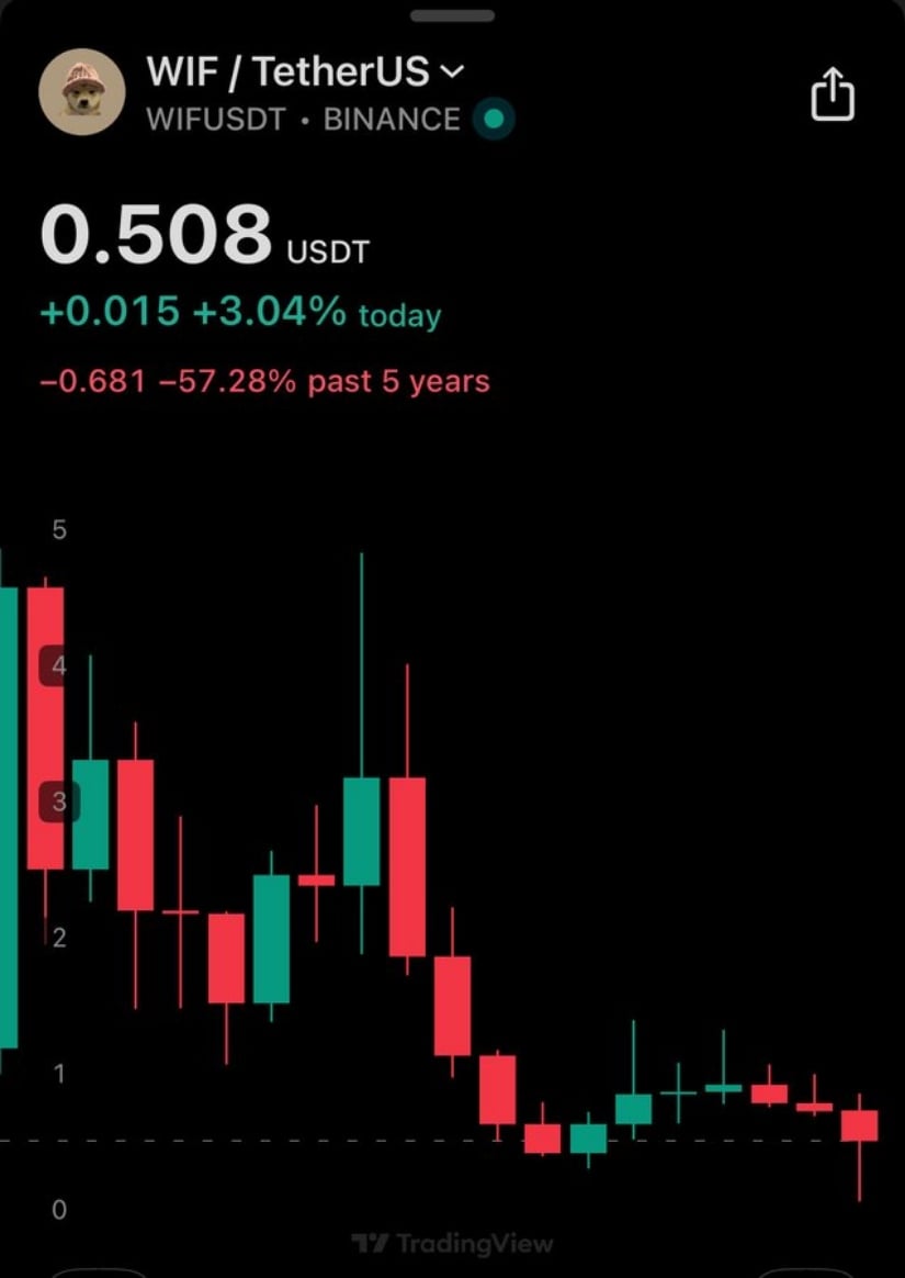Dogwifhat Price Displays Signs of a Generational Bottom