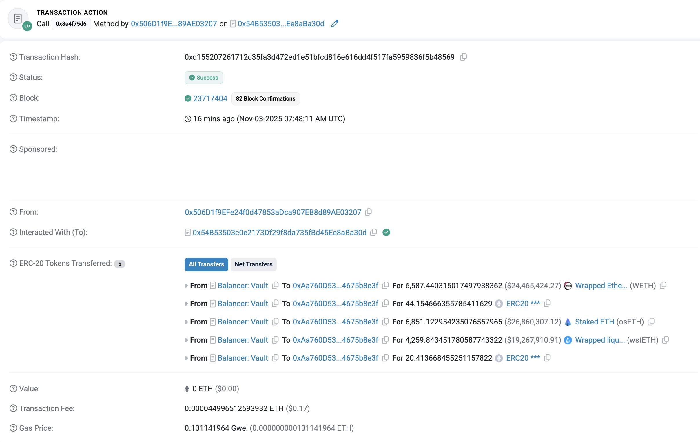 Balancer Protocol Sees M Exit In Suspected Crypto Exploit Balancer Protocol Sees M Exit In Suspected Crypto Exploit