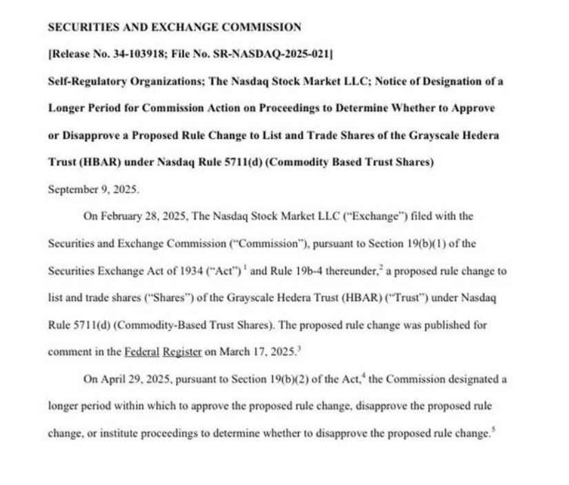 Hedera Price Prediction: HBAR Eyes ETF Approval and Breakout Above Key Levels