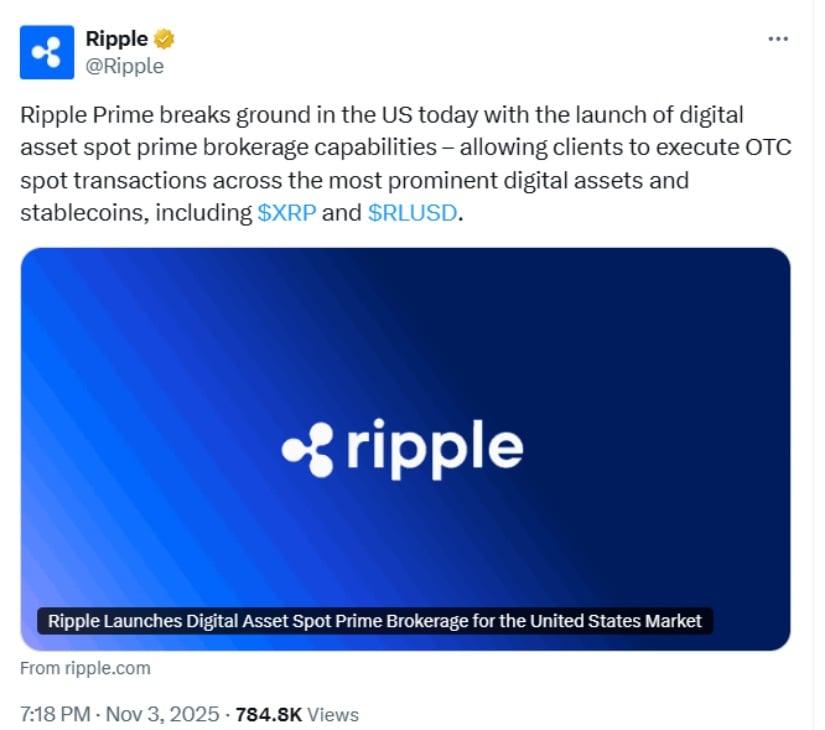 XRP Price Prediction: XRP Holds Firm Above as Ripple Prime Launch Fuels Recovery Hopes XRP Price Prediction: XRP Holds Firm Above as Ripple Prime Launch Fuels Recovery Hopes