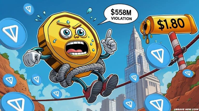 Toncoin (TON) Price Prediction: Toncoin Slips Below $2 Amid Nasdaq Warning, But Oversold RSI Hints at Rebound