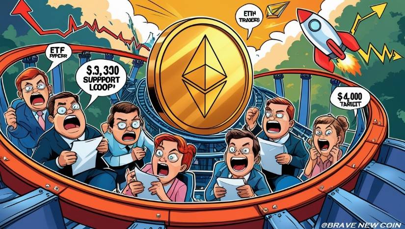 Ethereum (ETH) Price Prediction: ETF Outflows Test ,300 Support as Ethereum Bulls Eye Recovery Toward ,000