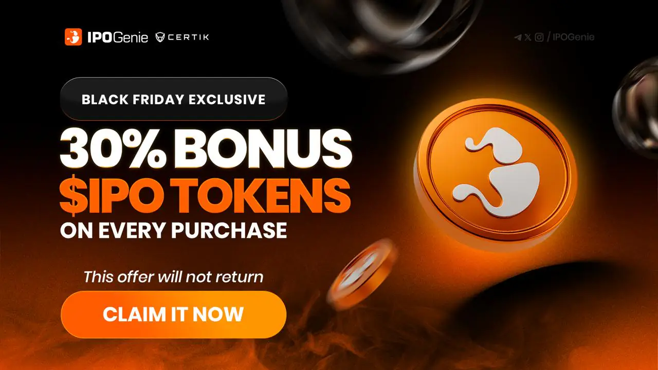 Black Friday Presale Picks for 2025: Why IPO Genie Tops Every Analyst List | Best Crypto Presale Deals