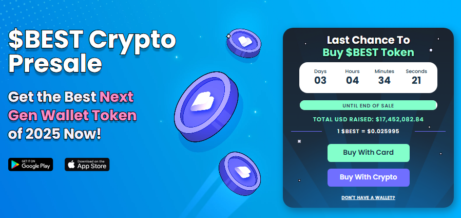 M Presale Ends in 3 Days with Explosive Promises: Best Wallet Token to 10x?