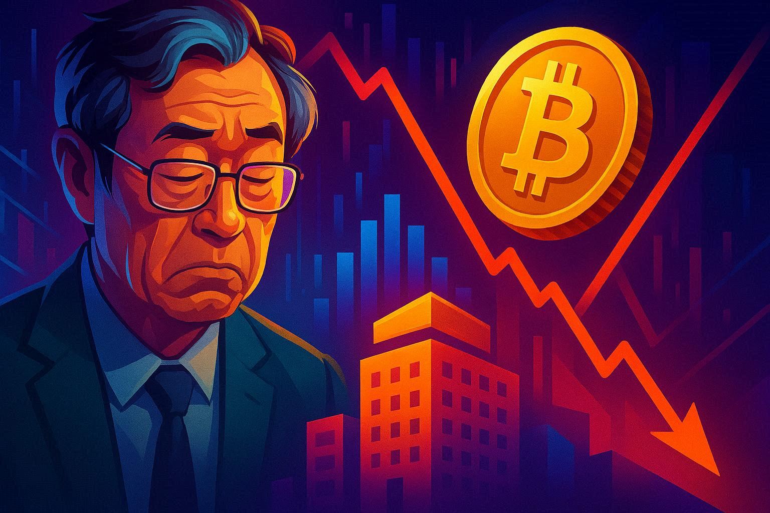 Satoshi Nakamoto’s Net Worth Plunges as Bitcoin Falls 30% From Record High